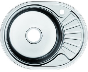Мойка кухонная из нержавеющей стали IDDIS SUNO SUN60PLi77 60*47 см.  Мойка кухонная из нержавеющей стали IDDIS SUNO SUN60PLi77 60*47 см.