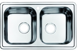 Мойка кухонная из нержавеющей стали IDDIS STRIT STR78P2i77 78*48 см.  Мойка кухонная из нержавеющей стали IDDIS STRIT STR78P2i77 78*48 см.