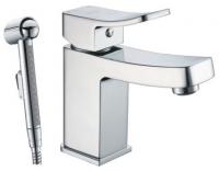 Смеситель WasserKRAFT ALLER 1068 для раковины с гигиеническим душем