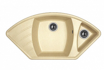 Мойка кухонная из литьевого мрамора Dr. Gans ГАБИ 25.050.E1015.402 101,5*51 см. дюна