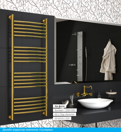 Полотенцесушитель водяной Сунержа БОГЕМА+ 00-0220-1015 1000х150 
