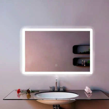 Зеркало Mirsant SMART  80 см. 