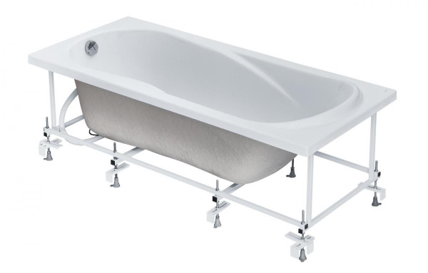 Ванна акриловая Santek КАЛЕДОНИЯ 1.WH30.2.388 160x75 см.  Ванна акриловая Santek КАЛЕДОНИЯ 1.WH30.2.388 160x75 см.