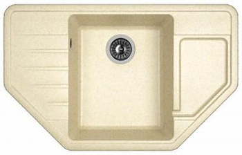 Мойка кухонная из литьевого мрамора Dr. Gans РИО 25.080.C0800.403 80*50 см. латте