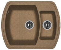 Мойка кухонная керамогранитная Florentina НИРЕ 630K 20.220.D0630.105 63*51 см. коричневый