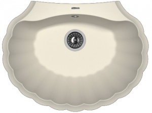 Мойка кухонная керамогранитная Florentina ГРЕБЕШОК 20.345.E0695.201 69,5*52,5 см. жасмин