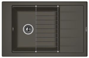 Мойка кухонная керамогранитная Florentina ЛИПСИ 780P 20.275.D0780.302 78*51 см. антрацит