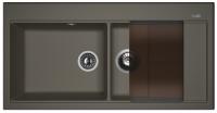 Мойка кухонная керамогранитная Florentina РОССАНА 20.335.E1000.302 100*51 см. антрацит