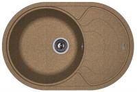 Мойка кухонная керамогранитная Florentina РОДОС 760 20.140.D0760.105 76*51 см. коричневый