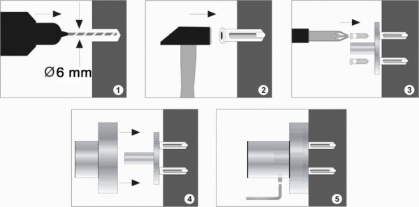 Стакан навесной WasserKRAFT DONAU K-9428D  