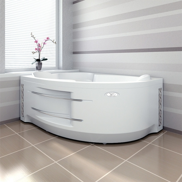 Ванна акриловая Vannesa ИРМА1  169x110 см. левая 