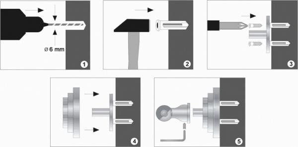 Полотенцедержатель WasserKRAFT ISAR K-7331  