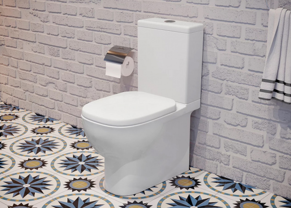 Унитаз-компакт Sanita luxe QUADRO QDRSLCC01040522   Унитаз-компакт Sanita luxe QUADRO QDRSLCC01040522