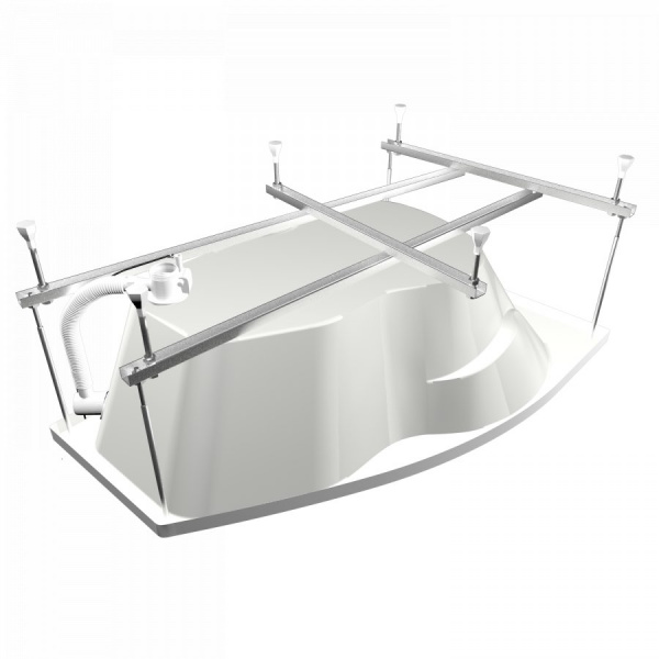 Ванна акриловая Triton БРИЗ  150x95 см. левая  Ванна акриловая Triton БРИЗ  150x95 см. левая