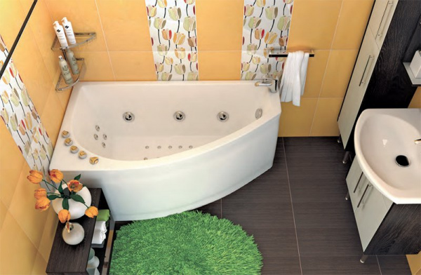 Ванна акриловая Triton БЭЛЛА  140x75 см. правая  Ванна акриловая Triton БЭЛЛА  140x75 см. правая