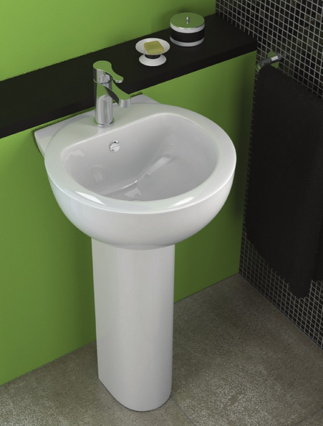 Раковина Sanita luxe ART ARTSLWB01 48  Раковина Sanita luxe ART ARTSLWB01 48