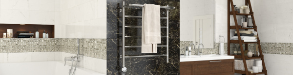 Полотенцесушитель электрический Стилье ФОРМАТ 20 00521-6050 600х500 