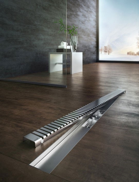 Решетка для душевого канала Alcaplast  LINE-650L  